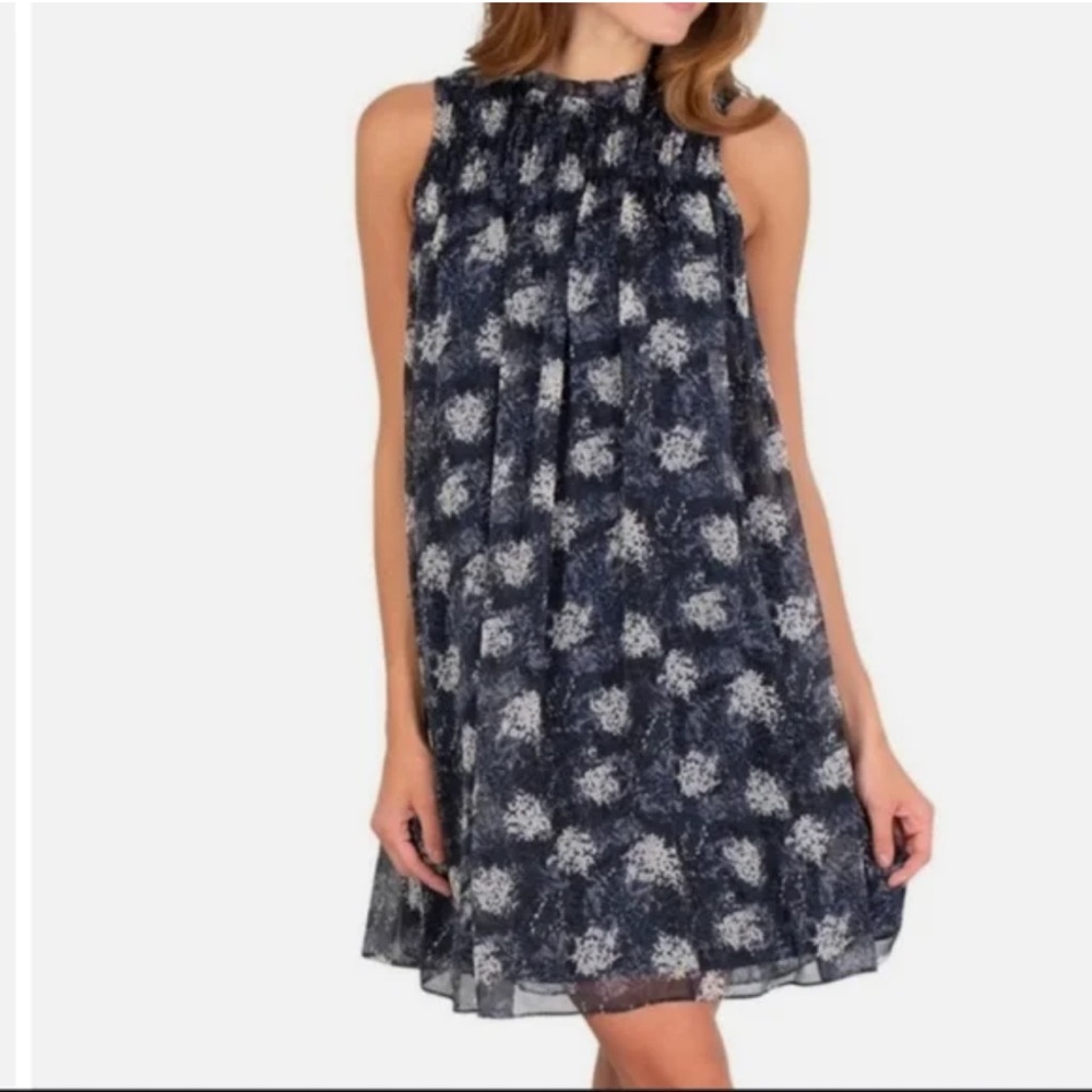 Joie Women's Baltic Print Thelen Chiffon Mini Dress Size Small - Picture 1 of 5